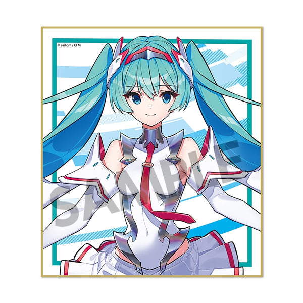 レーシングミク SPA 2025 キービジュアル1 Ver. ミニ色紙 [ホビーストック][GOODS]