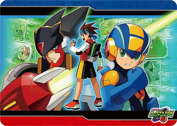 キャラクター万能ラバーマット ロックマン エグゼ「チーム オブ カーネル」リバイバル [ブロッコリー][カードサプライ]