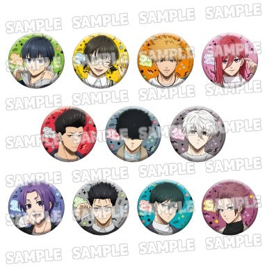 TVアニメ『ブルーロック』 描き下ろし缶バッジコレクション【デニムコーデver.】 1箱11個入り [メディコス エンタテイメント][トレーディング]
