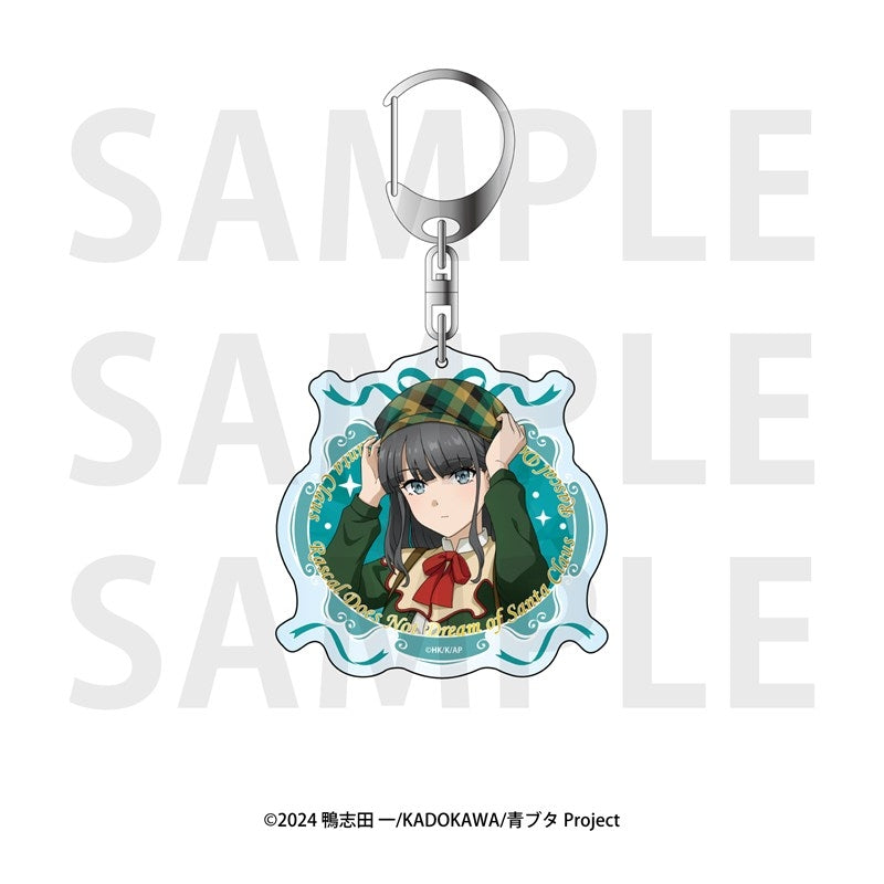 Anime "Rascal Does Not Dream of a Santa Claus" Akagi Ikumi Acrylic Keychain [Eithys][GOODS]