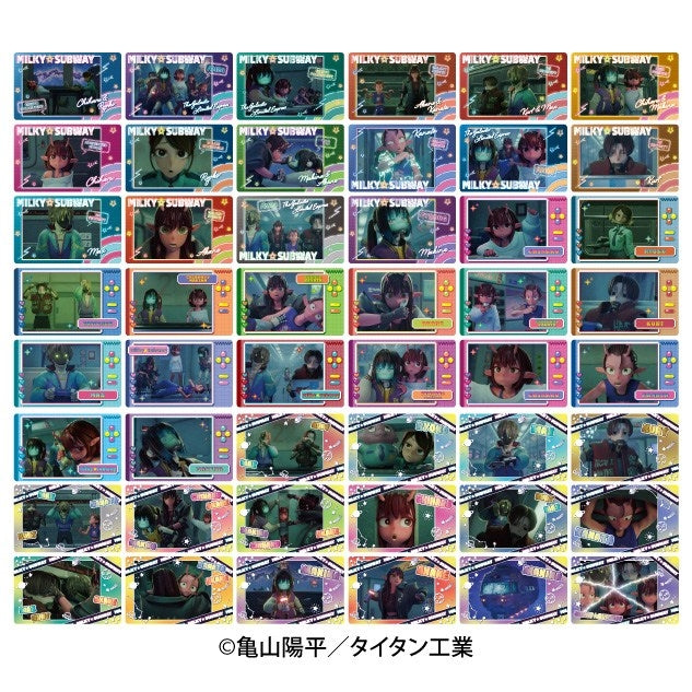 Milky Subway Galaxy Express Snap Mates Box of 16 [Ensky][Trading]