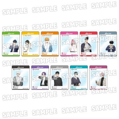TVアニメ『ブルーロック』 描き下ろしSNS風クリアカードコレクション【デニムコーデver.】 1箱11個入り [メディコス エンタテイメント][トレーディング]