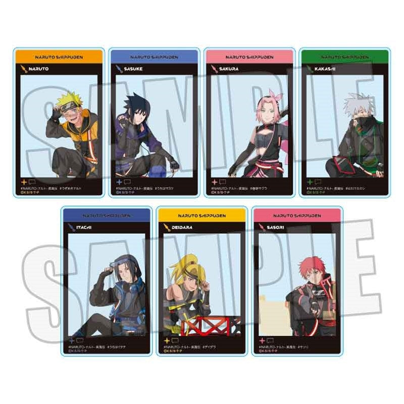 Trading Acrylic Plate Naruto: Shippuden / Cyber Style 1Box (7 Pieces) [Bell House][Trading]