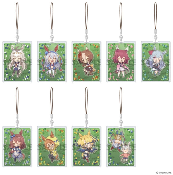アニメ『ウマ娘 シンデレラグレイ』 おやすみアクリルストラップ 1箱9個入り [ソル・インターナショナル][トレーディング]