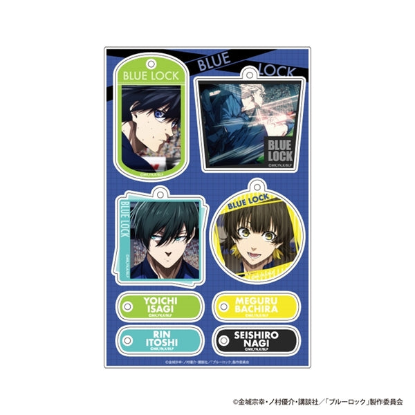 ブルーロック ぎっしりアクリルキーチェーン ブルーロックチーム [ティー・シー・ピー][GOODS]