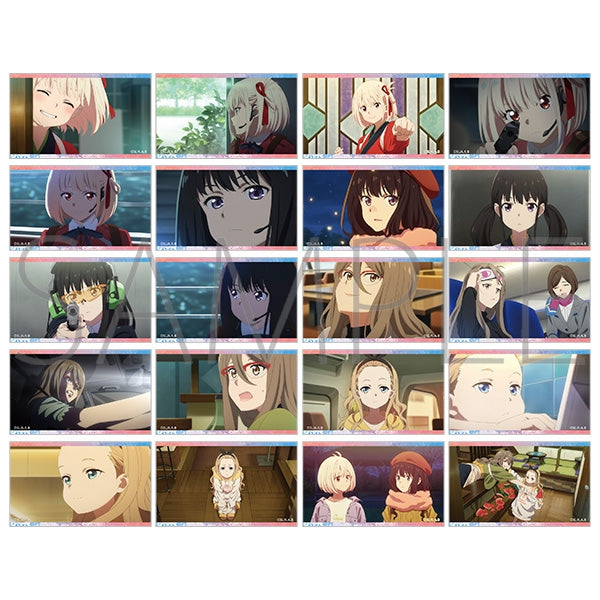 Lycoris Recoil Character Gum Collection (with sticker) 1 box (20 pieces) [Movic][Trading]
