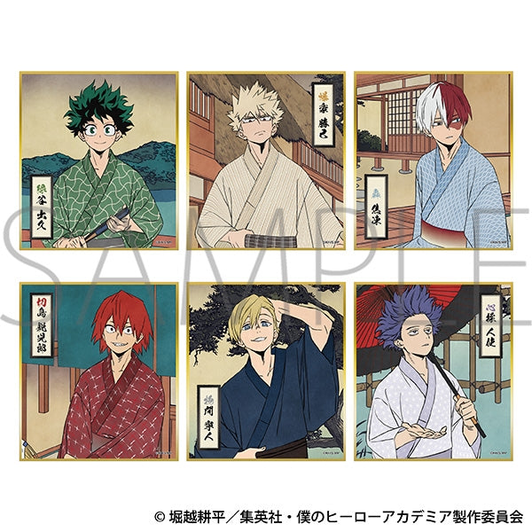 My Hero Academia Mini Shikishi Collection 1 Pack [Movic][Trading]