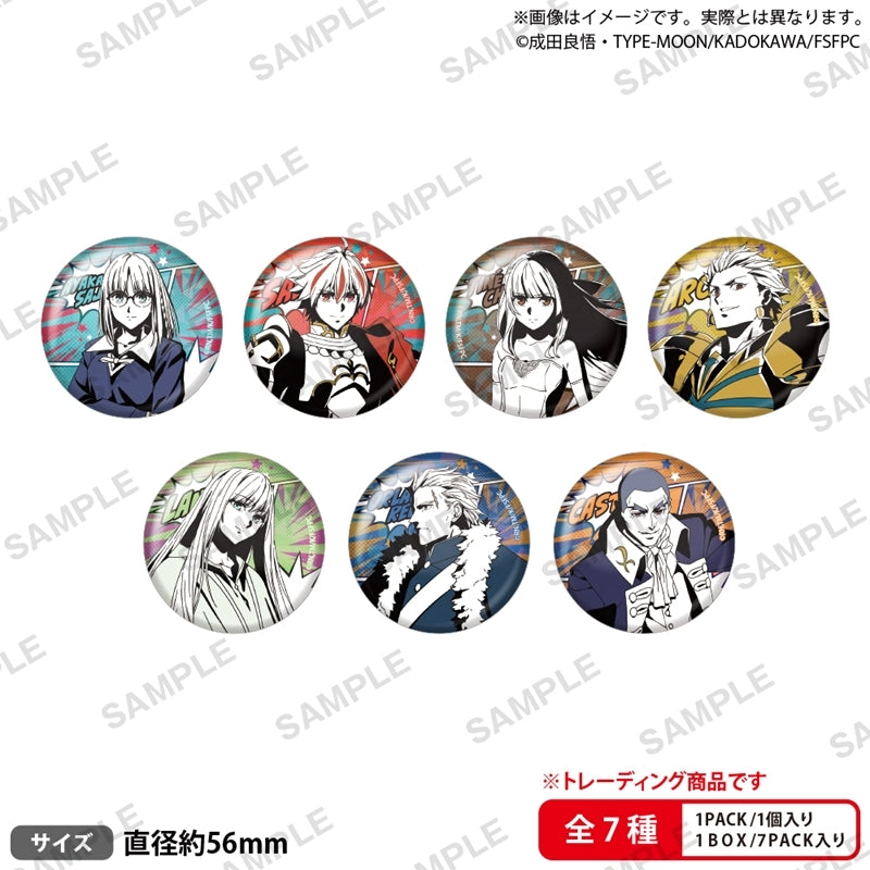 TVアニメ『Fate/strange Fake』 トレーディングホログラム缶バッジ アメコミver. 1箱7個入り [ブシロード クリエイティブ][トレーディング]