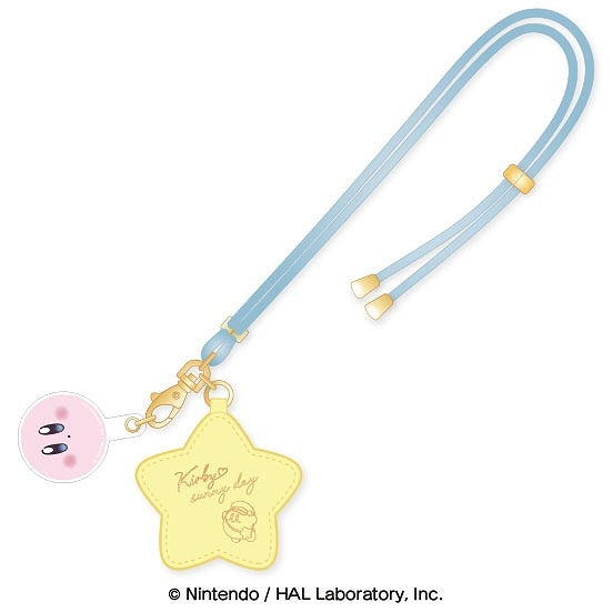 星のカービィ カービィ・サニーデイ ポシェット風スマホストラップ [エンスカイ][GOODS]