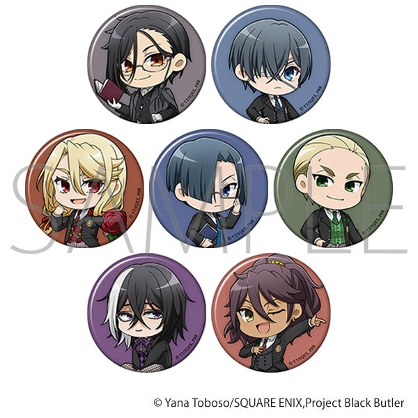 黒執事 -寄宿学校編- キャラバッジコレクション/ミニキャラ 1箱7個入り [ムービック][トレーディング]