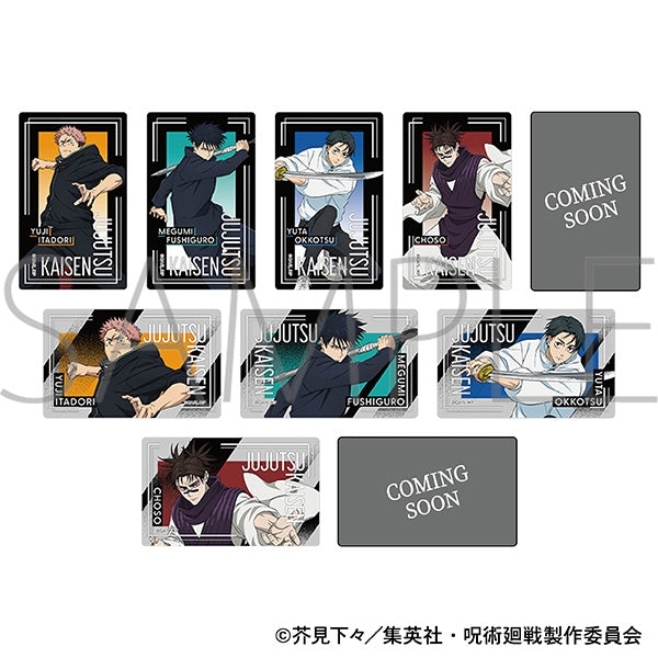 Jujutsu Kaisen Season 3 Foil Stamped Clear Card Collection 1 box (5 packs) [Movic][Trading]