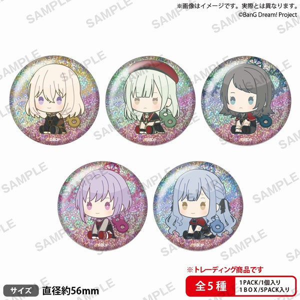 BanG Dream! Ave Mujica ぺたっとねじまき とれーでぃんぐほろぐらむ缶ばっじ 1箱5個入り [ブシロード クリエイティブ][トレーディング]