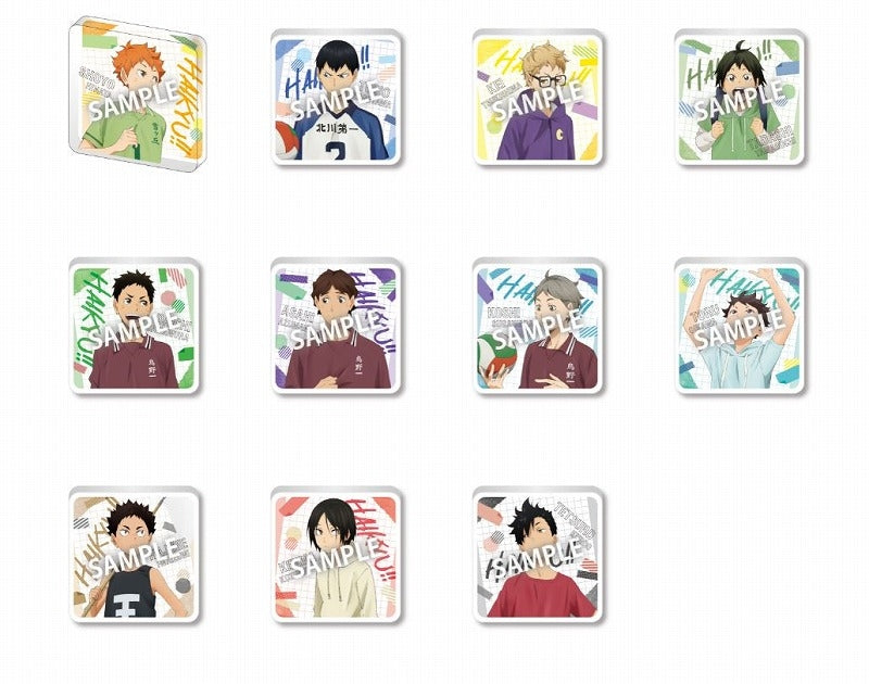 ハイキュー!!思い出トレーディングアクリルブロック 1箱11個入り [タカラトミー アーツ][トレーディング]