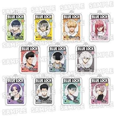 TVアニメ『ブルーロック』 描き下ろしアクリルキーホルダーコレクション【デニムコーデver.】 1箱11個入り [メディコス エンタテイメント][トレーディング]