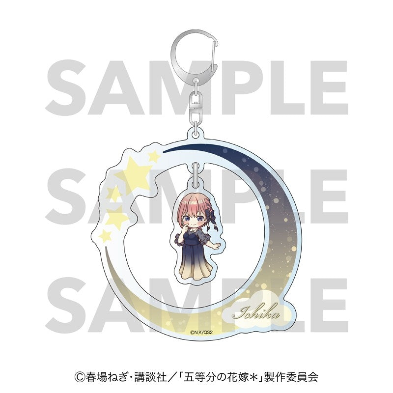 The Quintessential Quintuplets* Arch Acrylic Charm Night sky color Dress Ichika Nakano [Edith][GOODS]