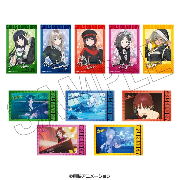 ガールズバンドクライ トレーディングチェキ風カード 「ステージ衣装風」 (全10種) 1箱10個入り [トキオ・ゲッツ][GOODS]