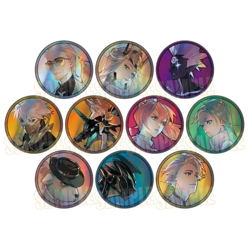 Trading Hologram Can Badge Anime "TO BE HERO X" 1 Box (10 Pieces) [Bellfine][Trading]
