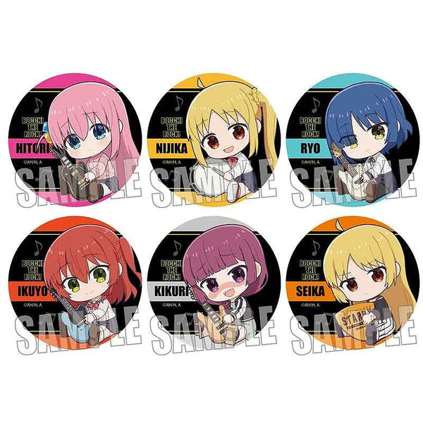 トレーディング缶バッジ ぼっち・ざ・ろっく!/ぎゅぎゅっと 1箱6個入り [ベルハウス][トレーディング]