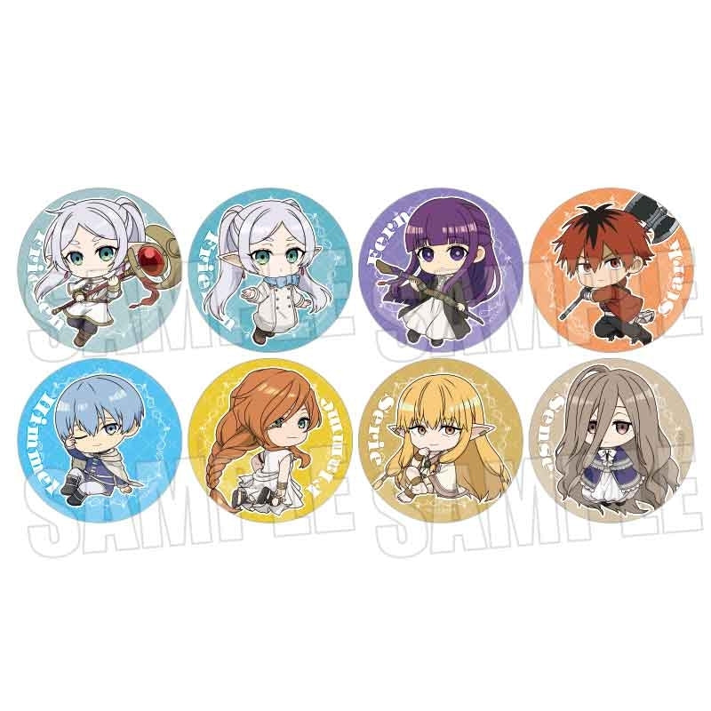 トレーディング缶バッジ 葬送のフリーレン/ぷかっしゅ 1箱8個入り [ベルハウス][トレーディング]