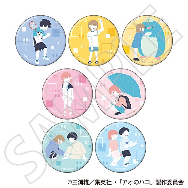 Ao no Hako Character Badge Collection ~Yuru Palette Vol. 2~ 1 Box / 7 Pieces [Movic][Trading]