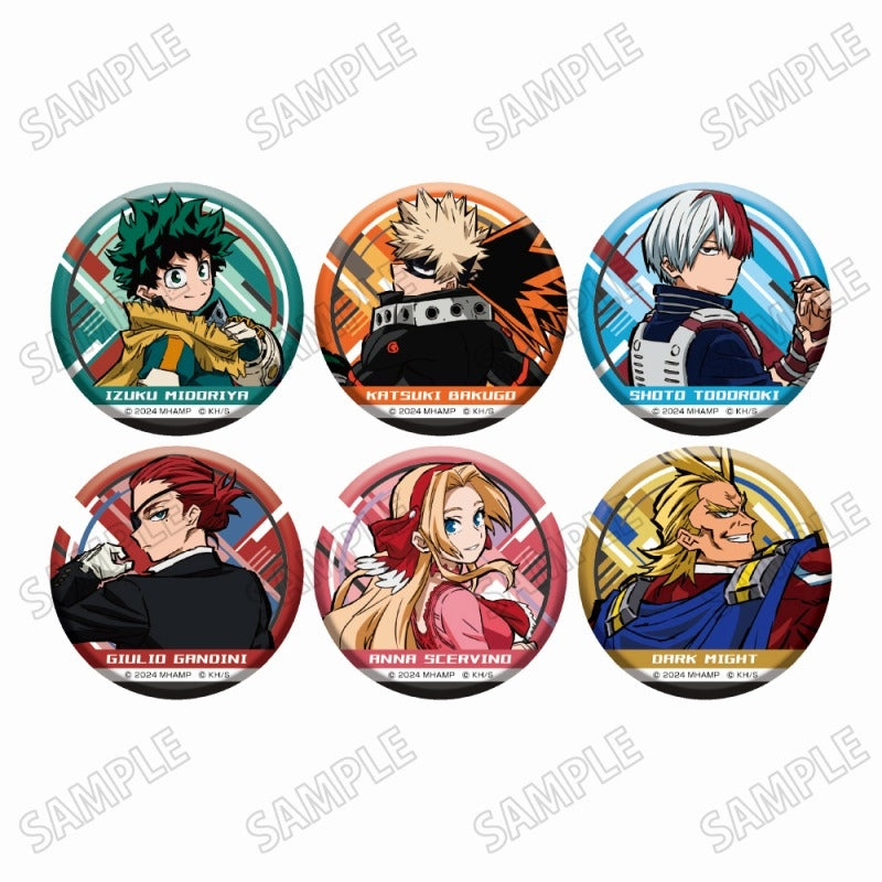 劇場版 第4弾『僕のヒーローアカデミア THE MOVIE ユアネクスト』  描き下ろし缶バッジコレクション 1箱6個入り [メディコス エンタテイメント][トレーディング]