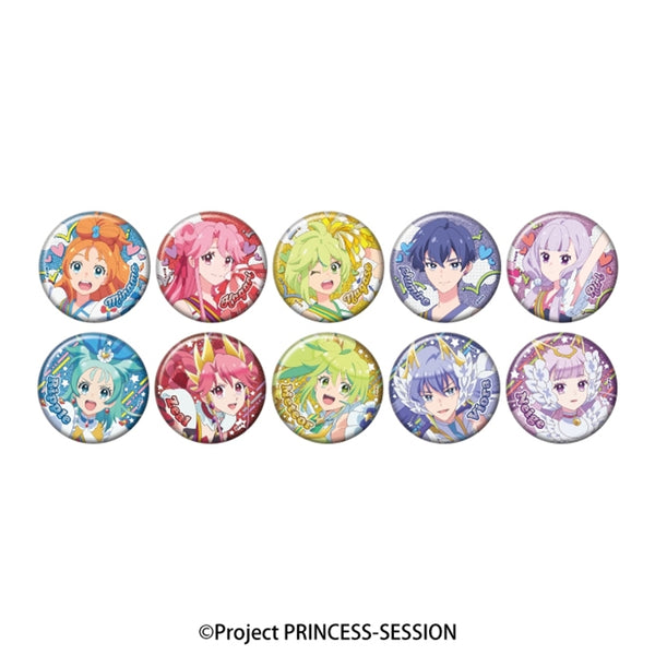 Princession Orchestra Glitter Can Badge Collection (Box of 10) [Ensky][Trading]