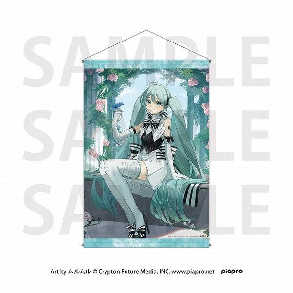 初音ミクシンフォニーコラボカフェ 「After Party in Yokohama」B2タペストリー 初音ミク [イーディス][GOODS]