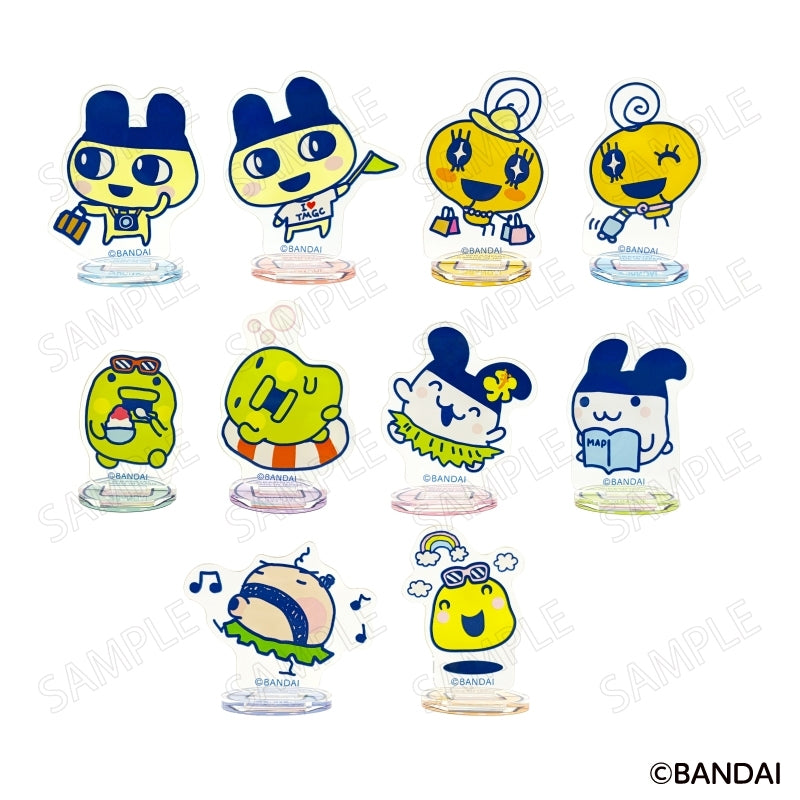 Tamagotchi Enjoy! Travel Mini Acrylic Stand 1Box/10 Pieces [PLEX][GOODS]