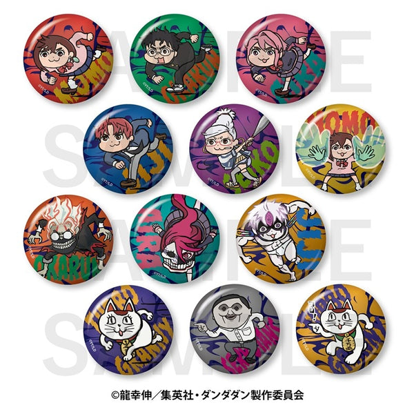 TV Anime "Dandadan" x Kumamine Trading Metallic Can Badge (12 types total) 1 box 12 pieces [Edith][Trading]
