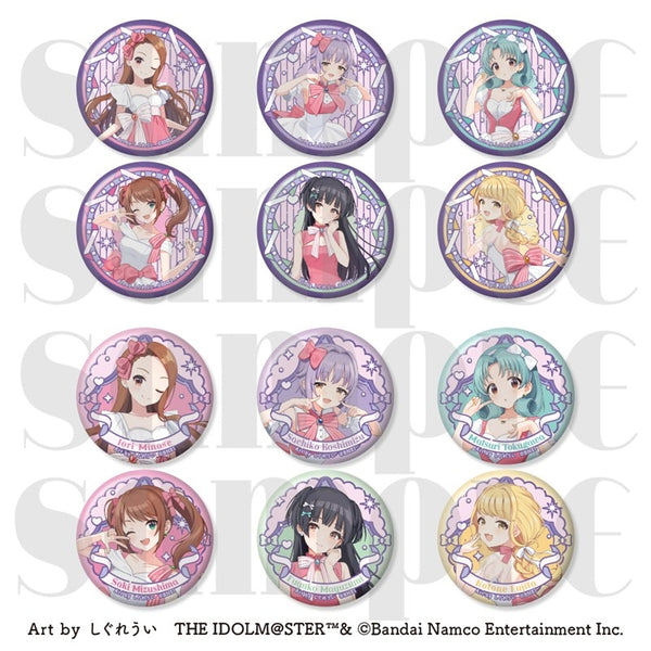 『アイドルマスター』シリーズ×しぐれうい トレーディングメタリック缶バッジ (全12種) 1箱12個入り [イーディス][トレーディング]