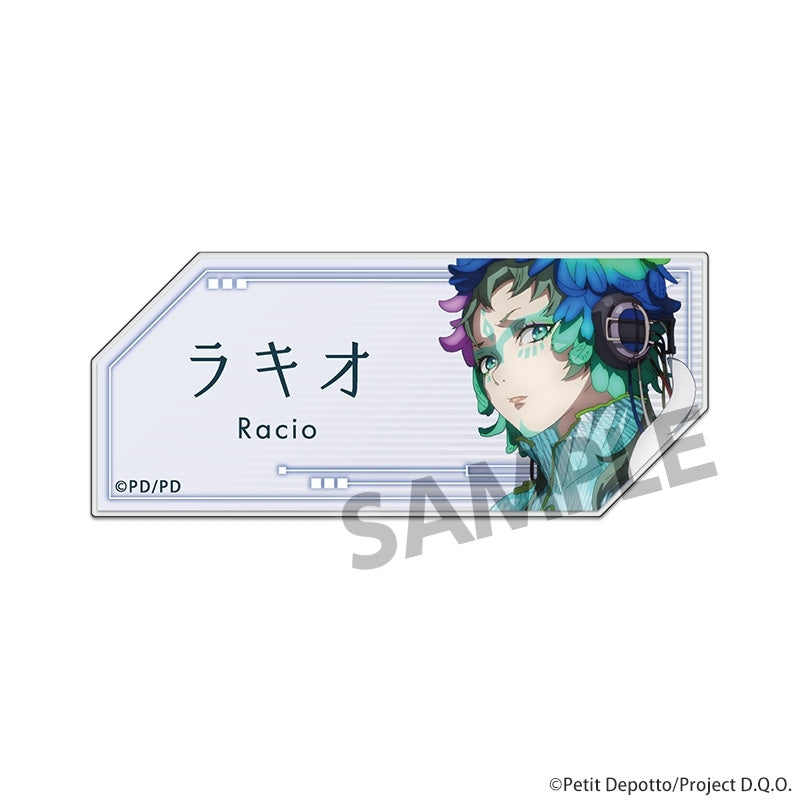 グノーシア アクリルネームバッジ ラキオ [ホビーストック][GOODS]