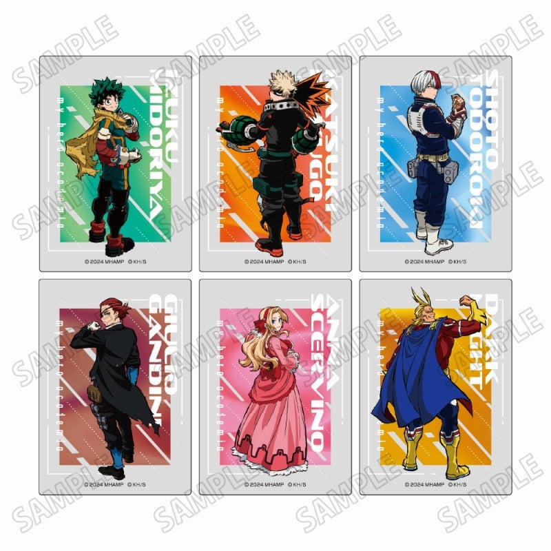 My Hero Academia The Movie: You're Next - The 4th Movie - Illustrated Acrylic Block Collection 1 Box / 6 Pieces [Medicos Entertainment][Trading]