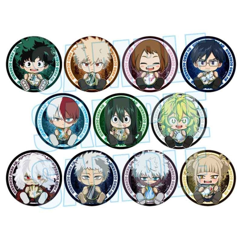 Trading Tin Badge My Hero Academia/Gyugyutto FINAL SEASON ver. 1 Box (11 Pieces) [Bell House][Trading]