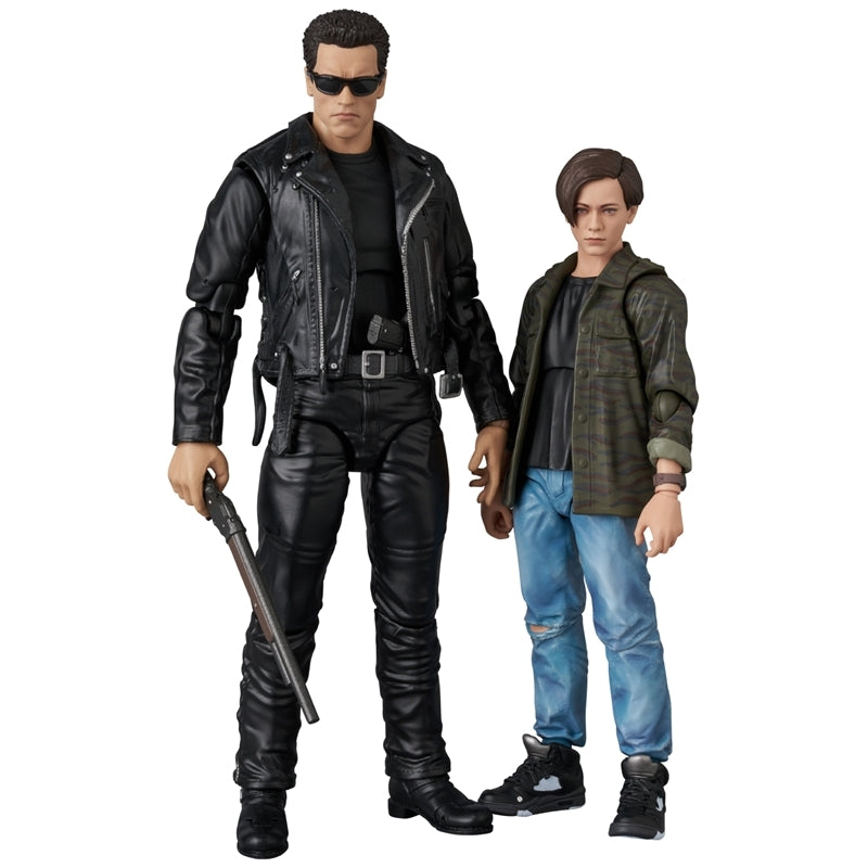 MAFEX T-800(T2 Ver.) & John Connor [メディコムトイ][フィギュア]