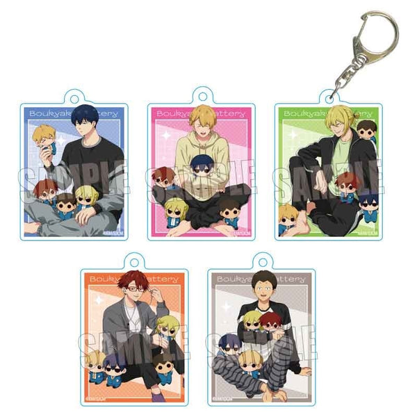 トレーディングアクリルキーホルダー 忘却バッテリー/ぬいぐるみといっしょ 1箱5個入り [ベルハウス][トレーディング]