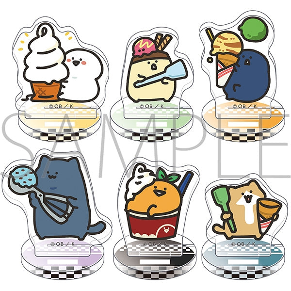 お文具といっしょ ちゅあスタ ミニチュアアクリルスタンドコレクション 1箱6個入り [ムービック][トレーディング]
