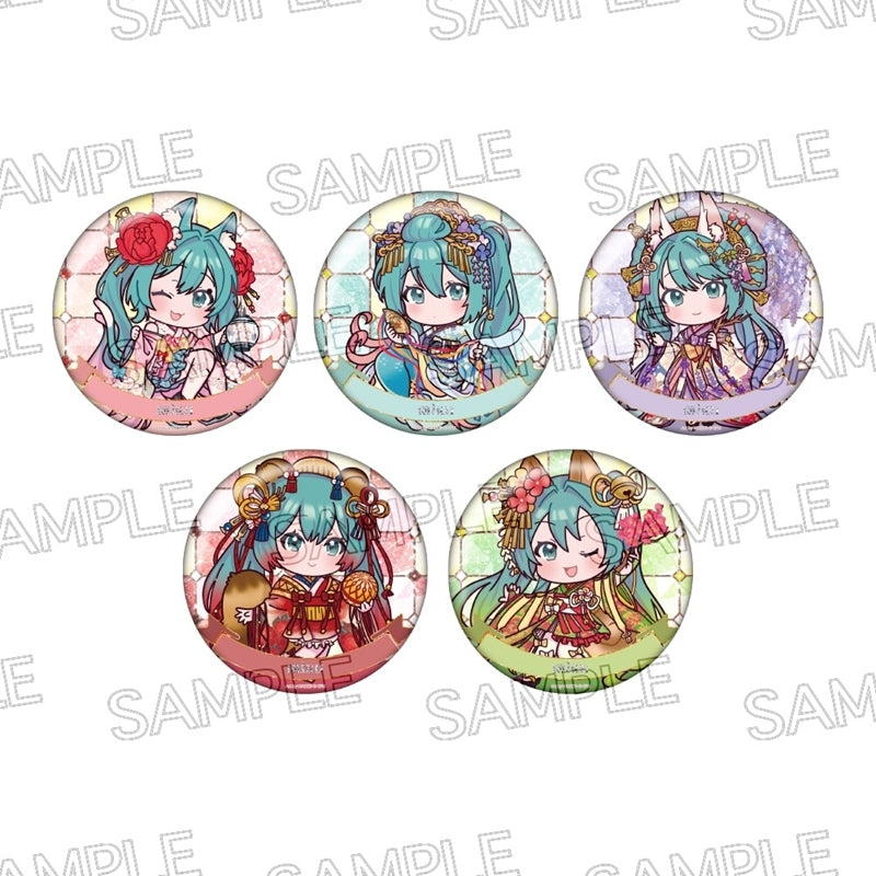 Hatsune Miku Hyakki Yagyo ~Reien~ Glitter Can Badges (Set of 5) [Twinkle][Trading]