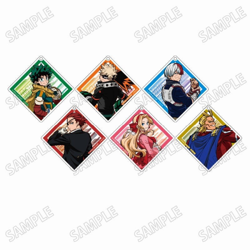 劇場版 第4弾『僕のヒーローアカデミア THE MOVIE ユアネクスト』  描き下ろしアクリルキーホルダーコレクション 1箱6個入り [メディコス エンタテイメント][トレーディング]