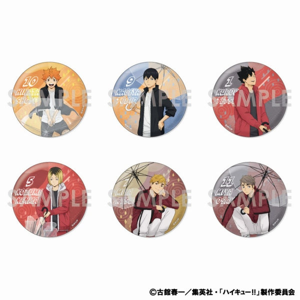 ハイキュー!! トレーディングBIG缶バッジ-rain- 1箱6個入り [ソル・インター ナショナル][トレーディング]