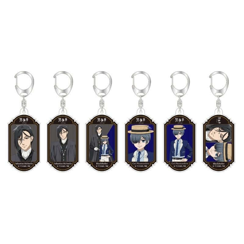 黒執事-寄宿学校編-トレーディングアクリルキーホルダー 1箱6個入り [ベルファイン][トレーディング]