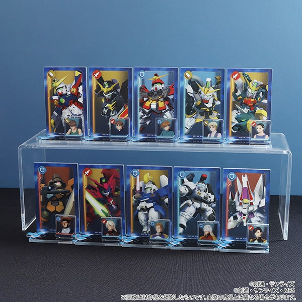 SDガンダム ジージェネレーション エターナル 部隊編成風アクリルスタンドコレクション/ 新機動戦記ガンダムW 1箱10個入り [ムービック][トレーディング]