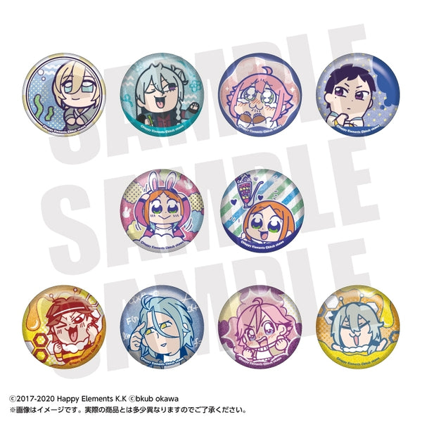 あんさんぶくぶスターズ!! グリッター缶バッジコレクション vol.2 1箱10個入り [amie][トレーディング]
