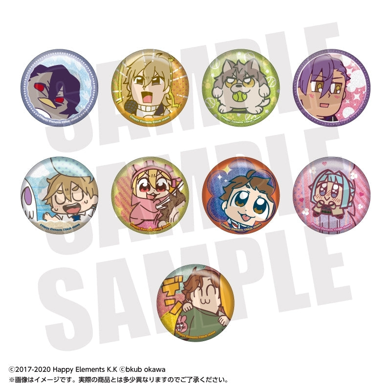 Ensemble Bubuk Starlights!! Glitter Can Badge Collection Vol. 3 (Box of 9 pieces) [amie][Trading]
