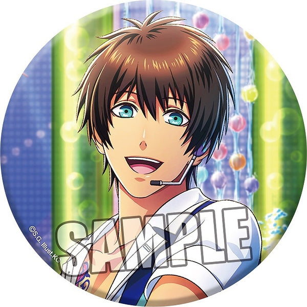 うたの☆プリンスさまっ♪ Shining Live 缶バッジ  はじけて☆Summer Reflection アナザーショットVer.｢愛島セシル｣[ブロッコリー][GOODS][新作]