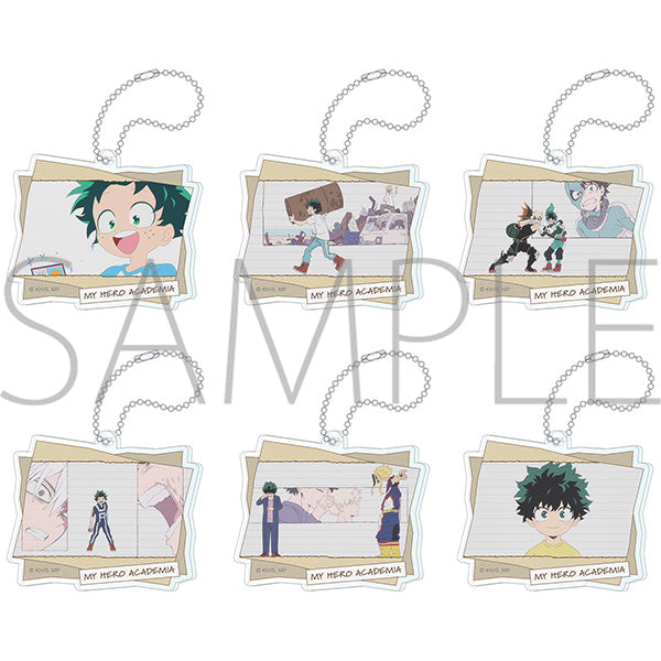 My Hero Academia Acrylic Keychain Collection/FINAL SEASON [ED ver.] 6 Types, 6 Pieces per Box [Movic][Trading]