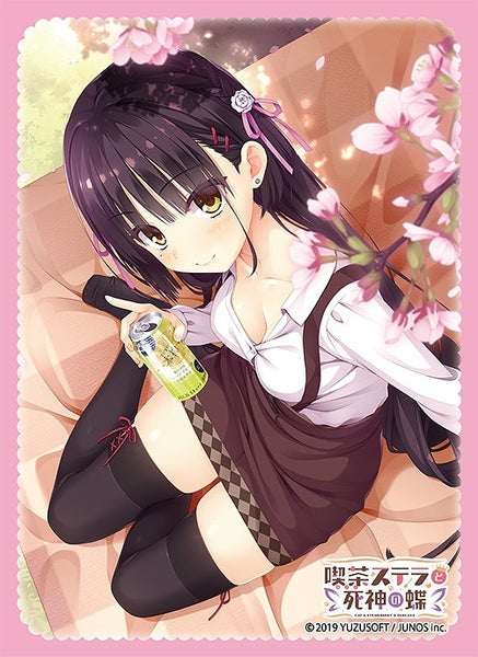 ブロッコリーキャラクタースリーブ 喫茶ステラと死神の蝶「四季 ナツメ」Spring Ver. リバイバル [ブロッコリー][カードサプライ]