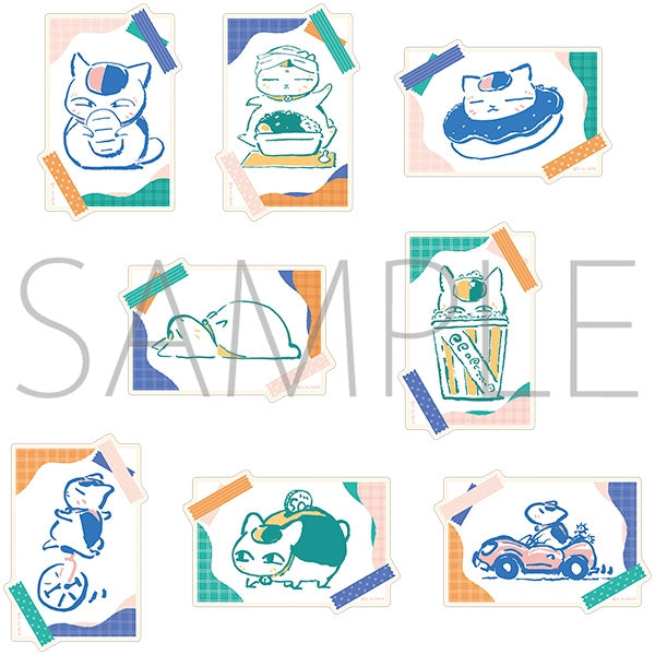 Natsume's Book of Friends Nyanko-sensei Peta Collection 1 Box / 8 Pieces [Movic][Trading]