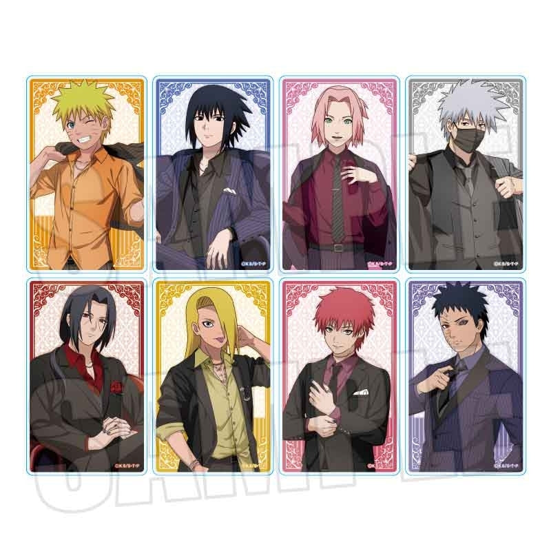 Trading Acrylic Plate NARUTO Shippuden/Dress Up ver. 1 box (8 pieces) [Bellfine][Trading]