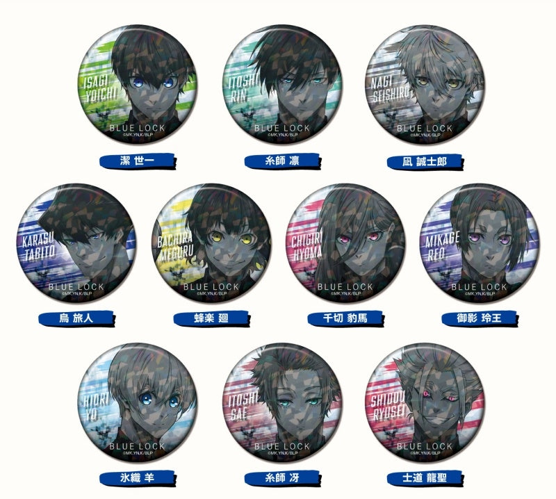 キラッとCANバッジ ブルーロック レタコレ 1箱10個入り [ハセ・プロ][トレーディング]