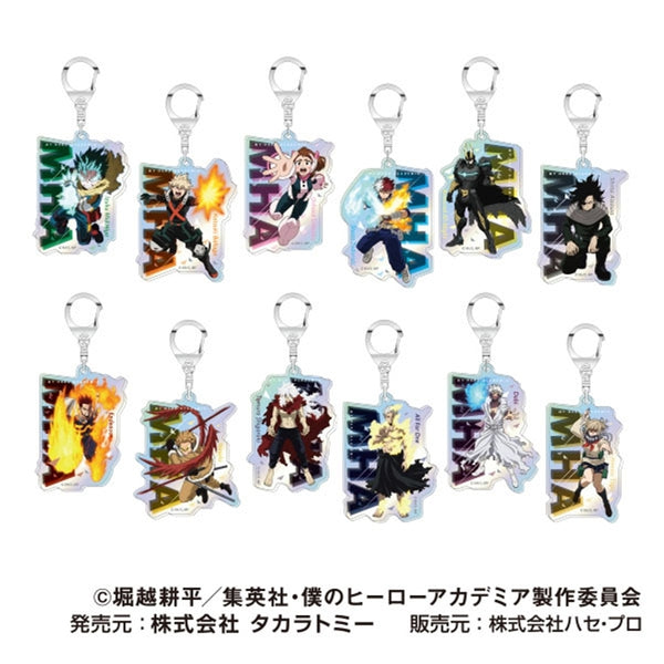 オーロラアクリルキーホルダー アニメ『僕のヒーローアカデミア』 1箱12個入り [ハセ・プロ][トレーディング]